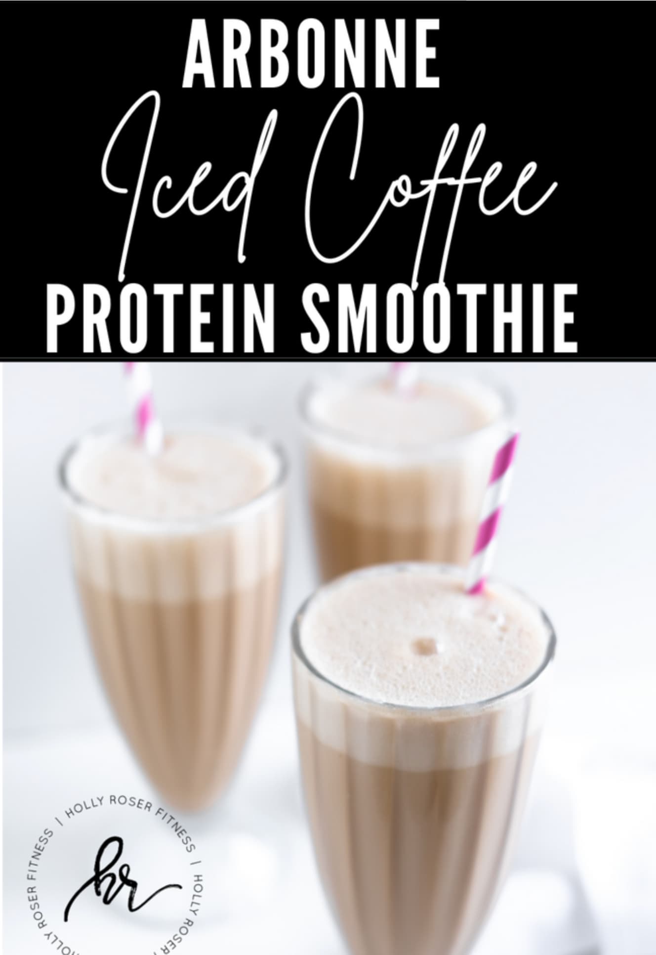 Iced Coffee To Go  Coffee protein smoothie, Protein smoothie