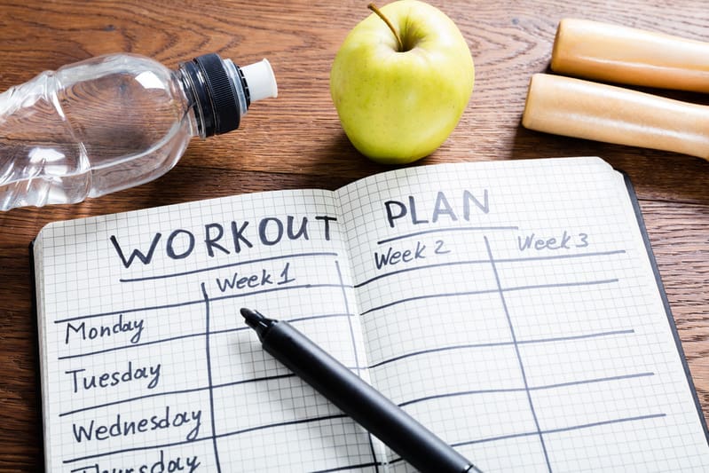 Creating a workout schedule tips from Holly Roser Fitness