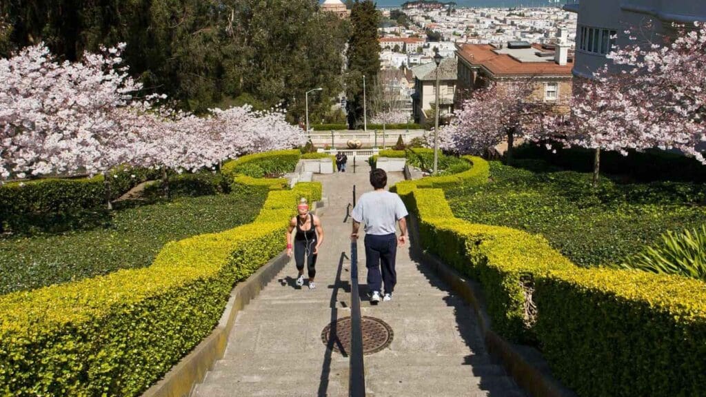 Holly Roser Fitness tips for San Francisco Stair Workouts