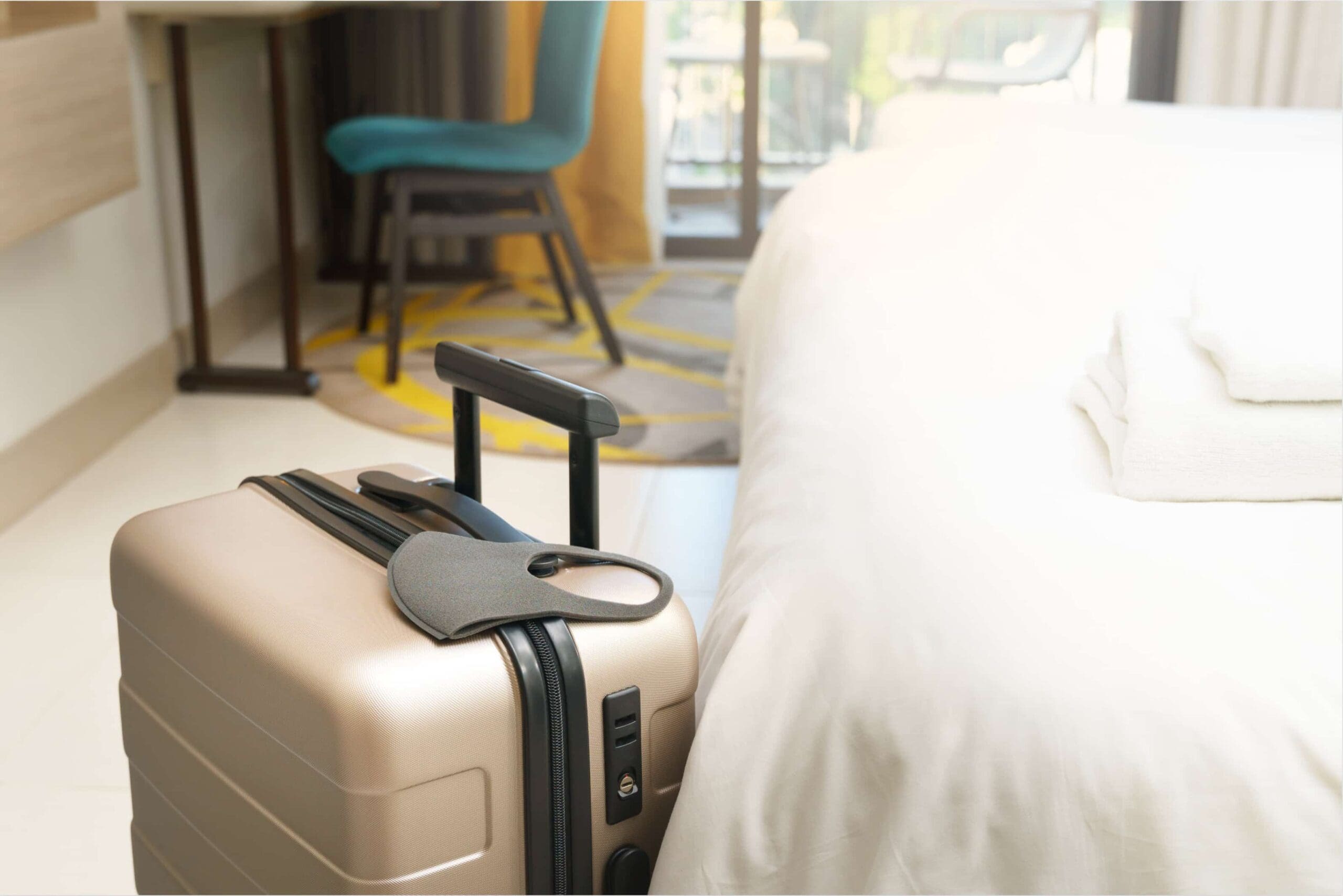 Hotel room travel tips from Holly Roser.