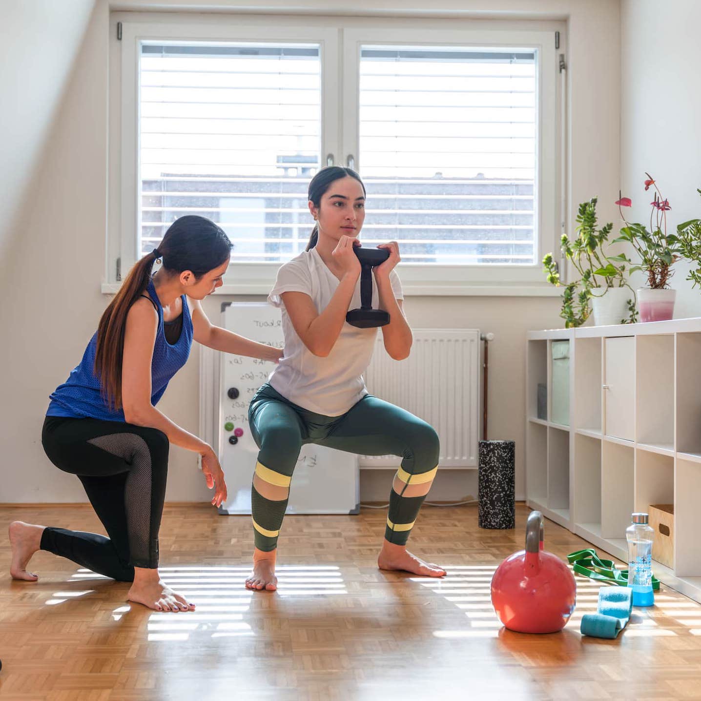 Turn you New York apartment into a home gym. Tips from Holly Roser Fitness.