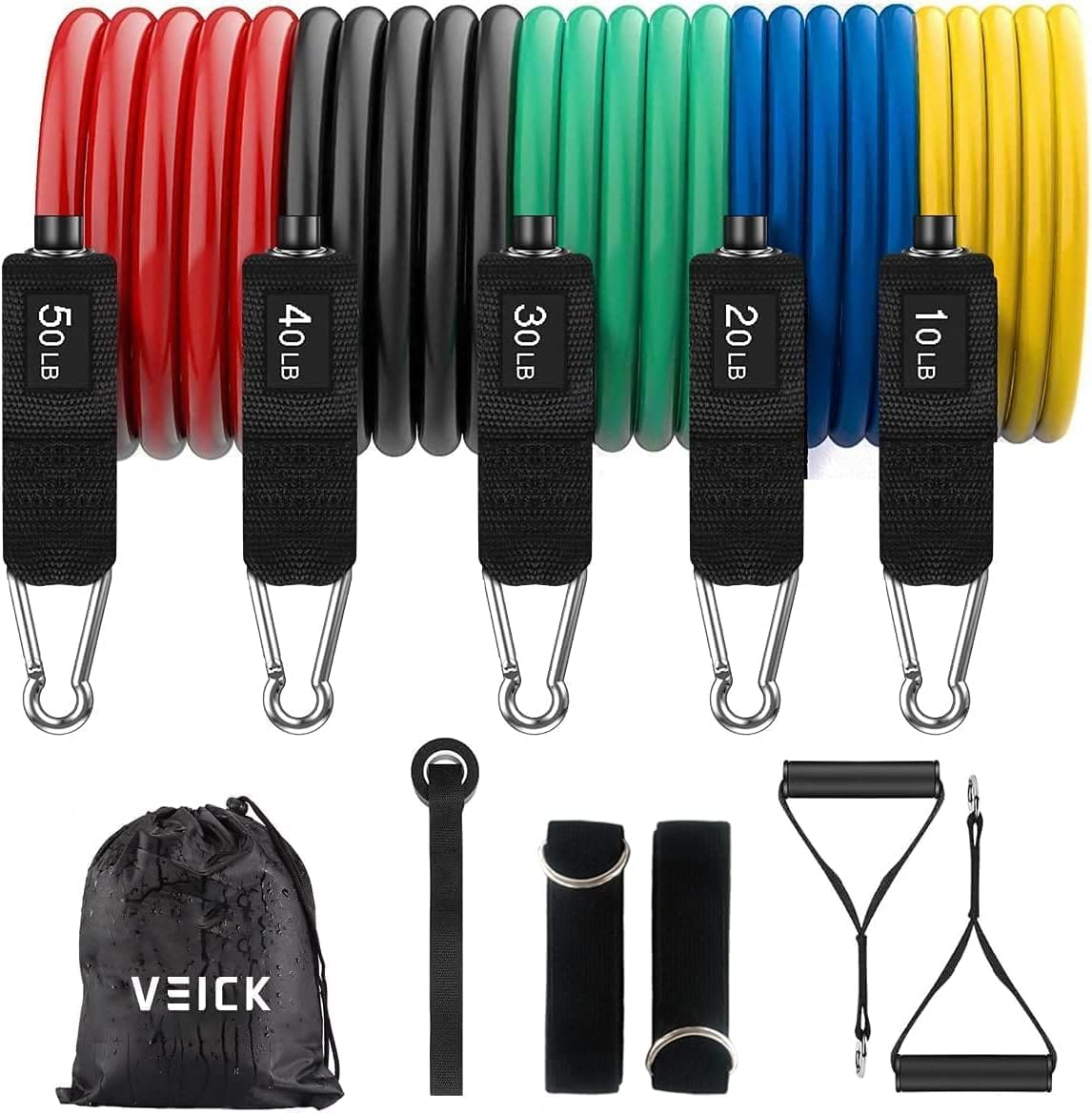 Veick Resistance band reviews from Holly Roser Fitness.